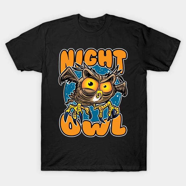 Night Owl T-Shirt by eShirtLabs